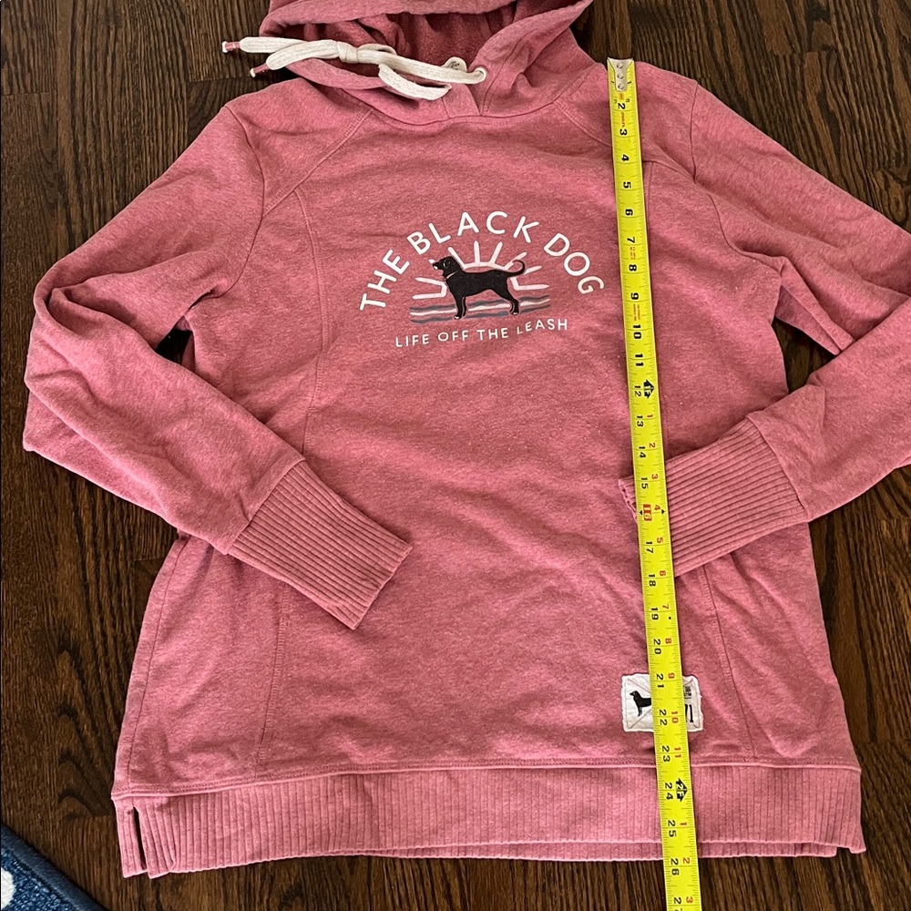The Black Dog Women's Rose Hoodie Vintage Collection - Picture 5 of 5